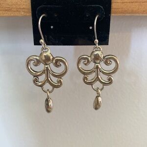 Sterling Silver Dangle Earrings.